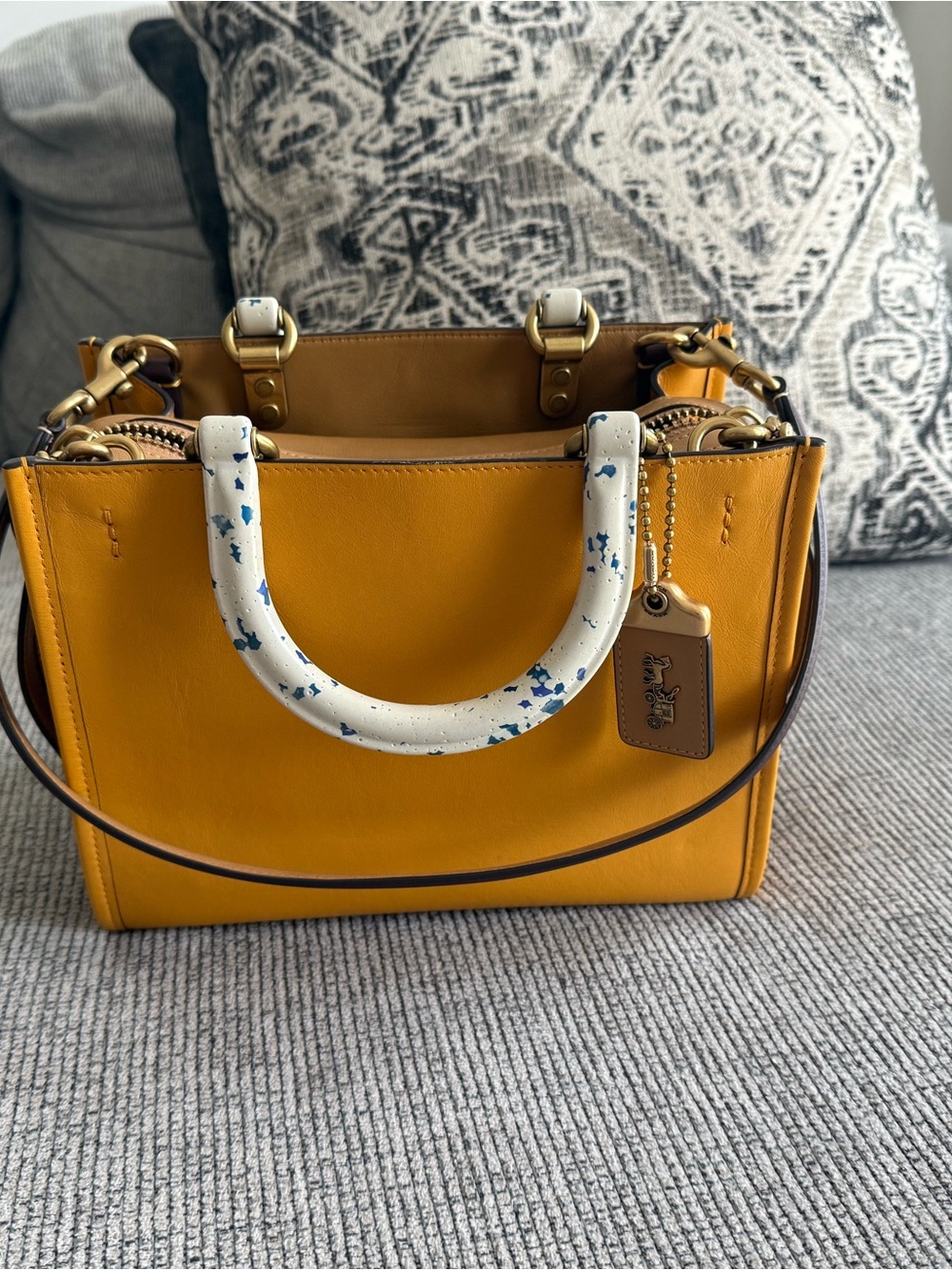 Coach special edition buttercup rogue 25 with recycled handles